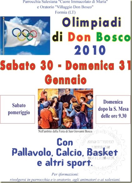 olimpiade don bosco