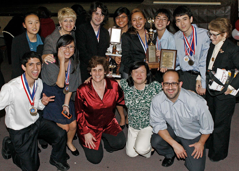 Academic Decathlon Team Places at City Competition