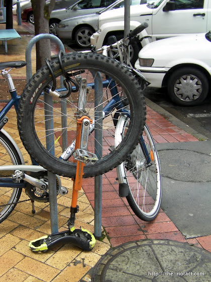 unicycle parking