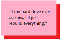 hard drive crash quote