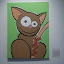 Tarsier Monkey painting by Bren Bataclan