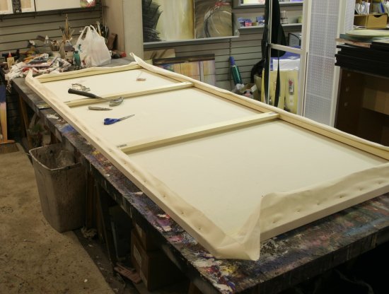 Large format 40 x96 inches