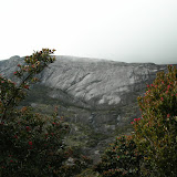 The impressing slabs of Mt Kinabalu as seen from Laban Rata