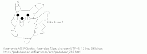[AA]Pika kuma !