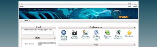 cpanel setup