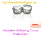 beautee whitening cream mask
