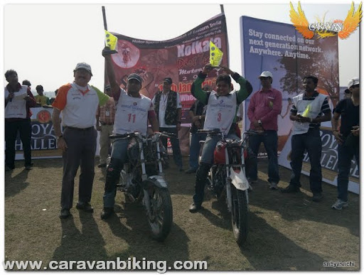 Kolkata, Dirt Track, Motocross 2011, 2nd prize Ronti, 1st prize Bunti