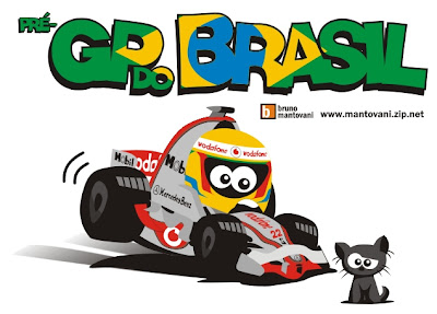 Льюис Хэмилтон на Гран-при Бразилии