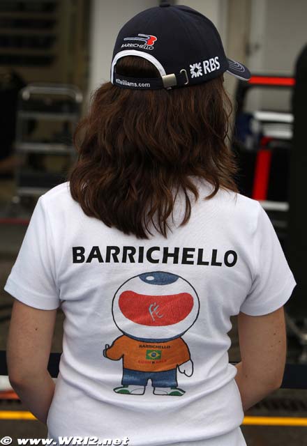 болельщика Рубенса Баррикелло на Гран-при Германии 2010