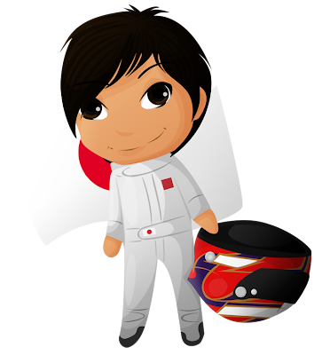 японский гонщик Формулы-1 Камуи Кобаяши