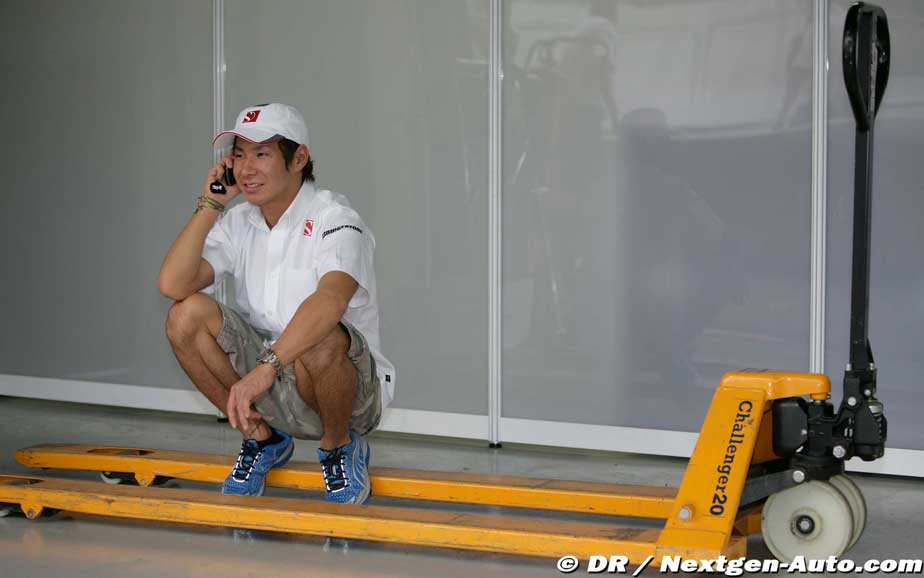Камуи Кобаяши на Гран-при Бразилии 2010