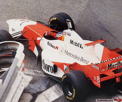 Дэвид Култхард на McLaren Гран-при Монако 1996