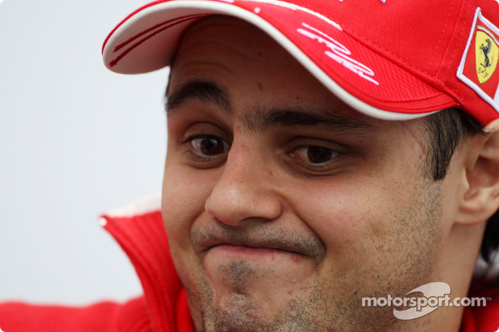выражение лица Фелипе Массы на Гран-при Бразилии 2009