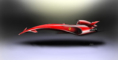 болид будущего Ferrari от bradsky