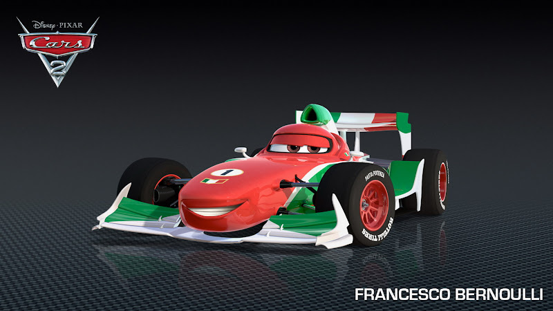 Франческо Бернулли Тачки 2 Francesco Bernoulli Cars 2