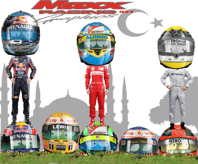 расстановка сил между напарниками по команде на Гран-при Турции 2011 Maxx Racing