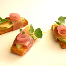 Grown Up Ham and Cheese Finger Sandwiches