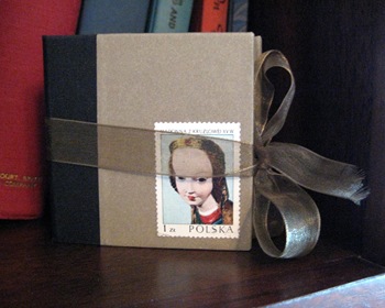 Miniature long-stitch book