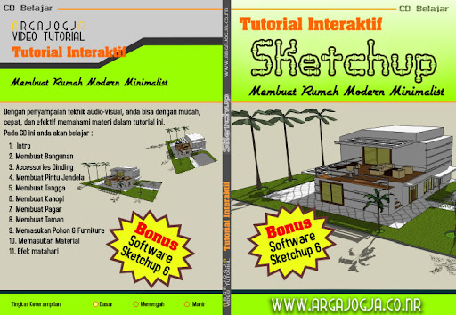  video tutorial cara membuat rumah modern minimalis dengan skethcup 