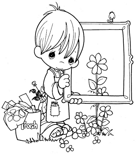 artist coloring page