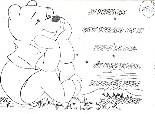 Winnie Pooh coloring pages