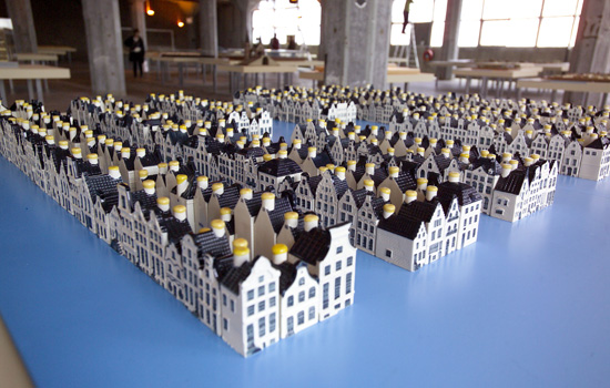 Archetype Dutch Watercity with KLM houses
