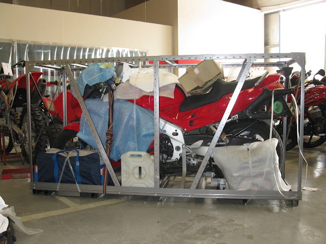 VFR 750 packed