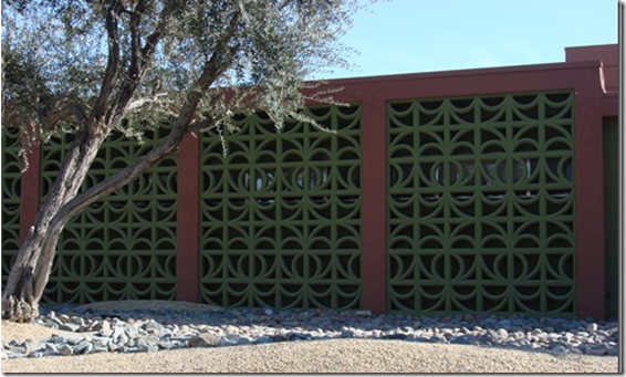 Palm Springs Modern Architecture and the Use of Screen Block