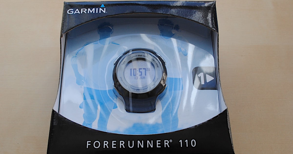 Richard Elliot's Blog: Garmin Forerunner 110 unboxing