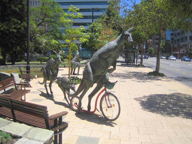 Kicking kangaroos