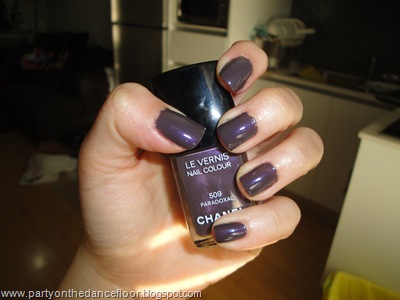 Chanel Paradoxal swatch Chanel Paradoxal swatch