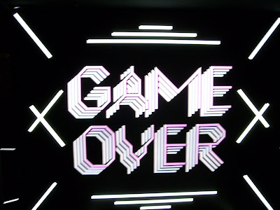 GAME OVERの画面