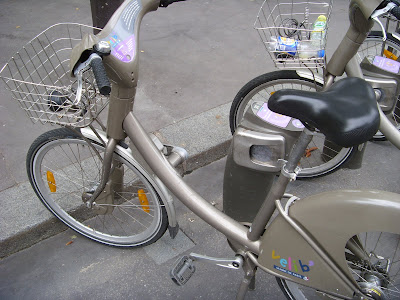 ベリブのレンタル用自転車