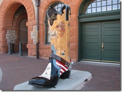1120 Big Boot at Visitors Center Cheyenne WY