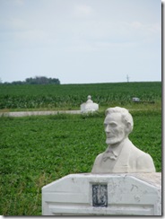 0425 1924 Moss Bust of Lincoln Scranton IA