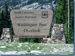 0936 Washington Pass Overlook North Cascades Scenic Highway WA