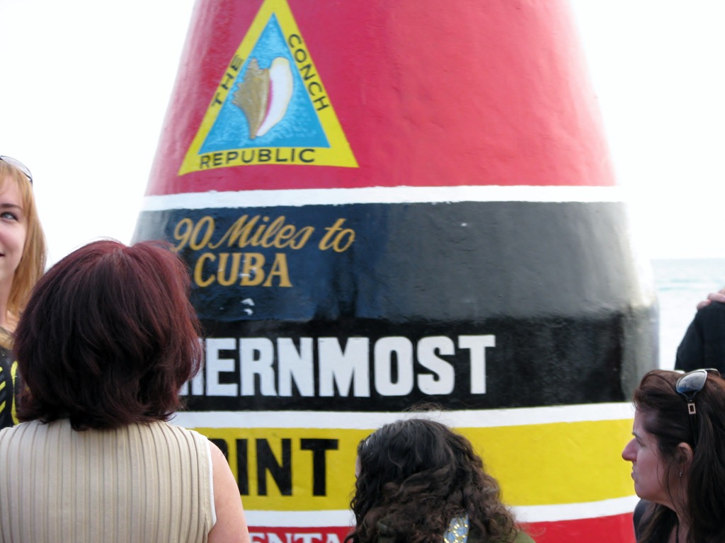 [7330 Key West FL - Conch Tour Train - Southernmost Point Marker[3].jpg]