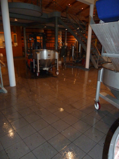 Grapes Brought to Fermentation Tank