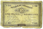 Avant la fondation de la Banque nationale (1850), plusieurs banques privées émettaient des billets - Vóór de oprichting van de Nationale Bank (1850) gaven verschillende particuliere banken biljetten uit