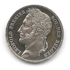 5 BEF, België (Leopold I) - Belgique (Léopold Ier)