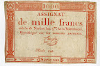Assignaat van 1.000 FF, France - Assignat de 1.000 FF, France