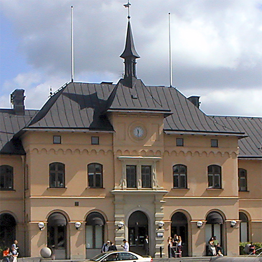 gamla stationshuset i Uppsala