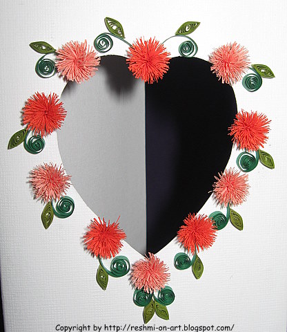 Valentines-Day-Card Related Posts - Quilling Craft Patterns Quilling 