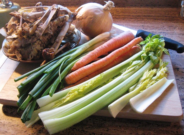 [Turkey bones and veges for soup[3].jpg]