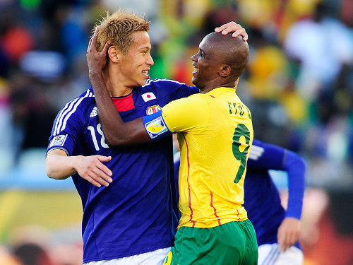 Photos Profiles: World Cup 2010-Japan vs Cameroon:1-0