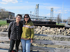 Carole & Stacy enjoying a visit in Portsmouth, ME