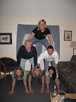 Wait, let's put the girl's on the bottom, Shelley did a great job with the top mount, Jeff & Lou in the middle, Trudy, Victoria, Stacy on the bottom.