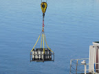 craning dive tanks around