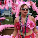 Stephanie in full BRA-zil Carnival style embellishments