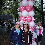 Laura &amp; Stacy at the start